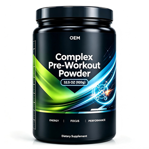 OEM Complex Pre‑Workout Powder with <b>Creatine</b> Caffeine and Beta Alanine for Energy Support Workout Preparation - Product Image 1