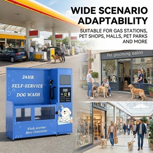 Kiosco de Lavado de Perros de Acero Inoxidable Comercial Personalizable OEM con Sistema de Pago NAYAX - Product Image 5