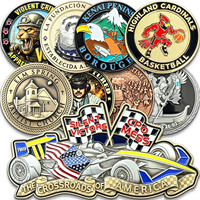 Pièce de collection antique en platine, pièce de défi grecque, pièces anciennes, pièce commémorative antique pour arbitre de football, prix de gros
