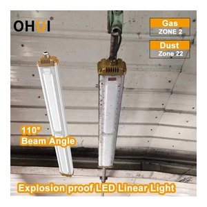 Lampe linéaire antidéflagrante IP66 de 120W, 4 pieds, étanche, pour plateforme, adaptée aux environnements gaziers explosifs IIA, IIB, IIC - Product Image 2