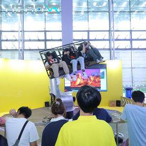 Металлический 6-осевой VR-симулятор HEROVR с высококачественной визуализацией и плавным движением для использования в помещении и на улице - Product Image 1