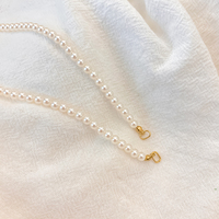 Collier chaîne à maillons EManco 4MM avec breloque en acier inoxydable et perle d'eau douce pour femme, idéal pour la création de bijoux DIY, accessoire, idée cadeau