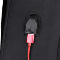 Tas Ransel Bisnis Kapasitas Besar Logo Kustom Multifungsi dengan Kompartemen Laptop Anti Air untuk Perjalanan
