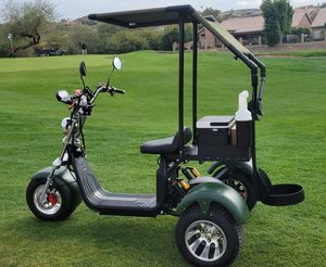 Layor Australie 4000W Scooter de golf électrique 2 <span class=keywords><strong>places</strong></span> à pneus larges, Chariot de golf, Moto électrique, Vélo électrique, Entrepôt US, Chariot de golf - Product Image 1