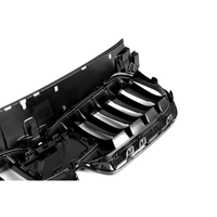 Pour BMW X1 U11 U12 2023+ Grille de calandre avant à lamelle unique en ABS noir brillant moulée par injection