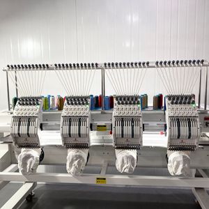Máquina de Bordar Computarizada de Alta Resistencia PUFA, Directo de Fábrica, 4 Cabezales, Motor Patentado, 9/12/15 Agujas, 1000/1200 RPM - Product Image 6