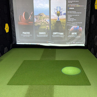 Tapis de golf en nylon pour practice, tapis d'entraînement de golf Air Flex 3D, tapis de frappe de golf