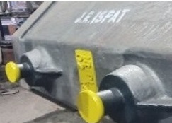 Molde de lingote de alta resistencia, fundición de acero personalizada de 1300mm de diámetro para fundición de metales, marca J R ISPAT, tratado térmicamente y mecanizado - Product Image 6