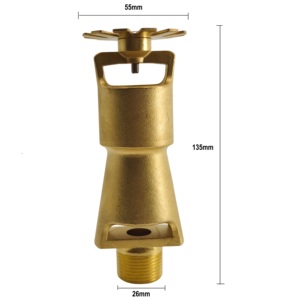 Rociador Contra Incendios de Cobre de 3/4 Pulgadas DN20, Sistema de Protección Contra Incendios de Espuma de Agua Dual Flexible, Portátil y Duradero - Product Image 2