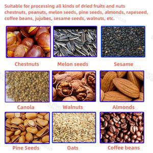Secador de café de aire caliente de gran capacidad 70-100kg tostadora de castañas de pistacho de cacahuete - Product Image 6