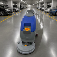 Machine de nettoyage de sol compacte JB50, entrepôt OEM, machine de nettoyage de sol la moins chère, équipement de nettoyage, autoportée avec CE