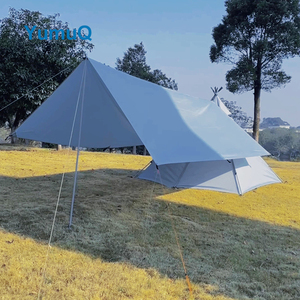 YumuQ 10 12 personnes étanche luxe adulte famille indien Tipi famille cône forme Camping tente <span class=keywords><strong>Village</strong></span> - Product Image 4