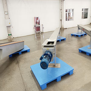 IEPP fabricant usine fournisseur WWTP boues déshydratées boue gâteau fumier bouse machine de transfert spirale vol convoyeur sans abricot - Product Image 6