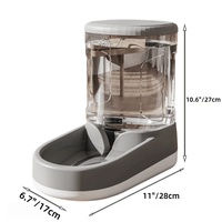 Accessoires pour animaux Fournitures pour chiens Automatique Chien Animal Distributeur de nourriture Distributeur d'eau potable