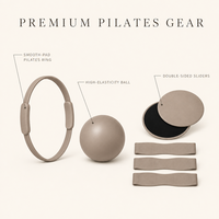 Kit d'entraînement Pilates pour les membres du studio, cadeau, prix de vente au détail, pack d'entraînement personnel à domicile, ensemble de yoga