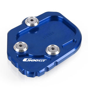 Para BMW <span class=keywords><strong>C400X</strong></span> <span class=keywords><strong>C400GT</strong></span> motocicleta Kickstand pie soporte lateral extensión ampliar almohadilla placa de soporte - Product Image 6