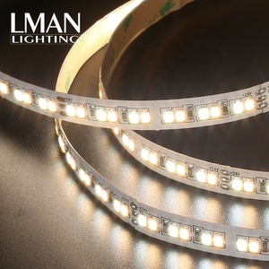 Doble color blanco cálido IP20 192leds/<span class=keywords><strong>m</strong></span> de 1200lm/<span class=keywords><strong>m</strong></span> DC 24V 15W SMD 2835 LED Luz de cinta - Product Image 1