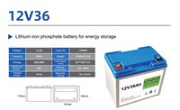 Batterie LiFePO4 à décharge profonde 12V 36Ah personnalisée OEM 12.8V 460.8Wh 2000+ cycles avec BMS pour VR, marine, solaire, hors réseau, camping – Vente directe usine
