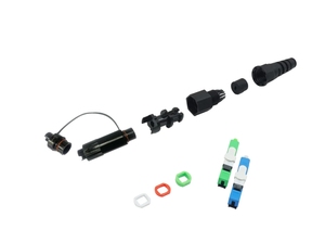 Conector Óptico Reforzado para Montaje en Campo, Cable Óptico FTTX para Exteriores, 3 en 1, Preconectado y Endurecido - Product Image 5