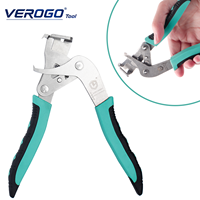 Pince à clips pour voiture en acier au carbone VEROGO, qualité industrielle, outil de démontage rapide des panneaux de porte de voiture, pince à attaches en plastique