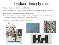 Machine d'impression par transfert 3D en silicone pour t-shirts, machine d'impression pour chaussettes, technologie d'impression par transfert, imprimante HTV