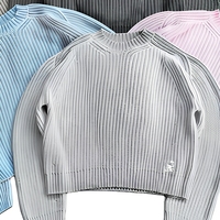 Pull vintage unisexe personnalisé pour homme, pull en tricot pour homme