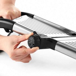 Durable Kitchen Mandoline <b>Vegetable</b> Fruit Tool <b>Vegetable</b> Slicer Adjustable Multi-function Potatoes Onion Chopper <b>Cutter</b> - Product Image 5