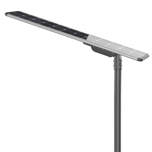 Farola Solar de aluminio con Sensor de movimiento, farola de 120W, alta potencia, todo en uno, IP65, precio al aire libre, nuevo producto - Product Image 2