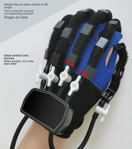 Superventas Mano de cinco dedos Hemiplejía Trazo Mano Rigidez Equipo de entrenamiento Rehabilitación Robot Guantes - Product Image 4