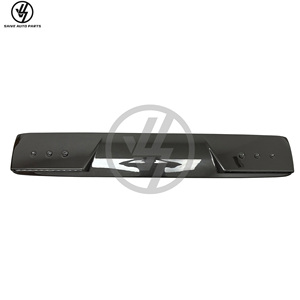 สปอยเลอร์หลังคาคาร์บอนไฟเบอร์แบบแห้ง รุ่น B พร้อมไฟ LED สำหรับรถยนต์ Mercedes Benz G-Class W464 G63 G500 ปี 2019-2024 - Product Image 1