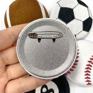 Insignia de Pecho Bordada de Lata para Balones Deportivos, Estilo Favorito de los Aficionados, Broche de Regalo - Product Image 3