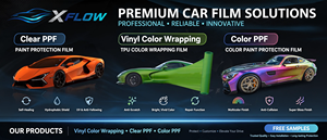 Film de protection de couleur TPU XFLOW PPF pour voiture, 1,52*15M, autocollant décoratif pour véhicule, design chrome métallique changeant de couleur - Product Image 6