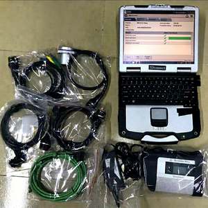 Multiplexor WIFI Doip MB STAR C4 SD Connect C4 xentry para diagnóstico de camiones y coches Benz con herramienta de diagnóstico Toughbook CF52. - Product Image 1