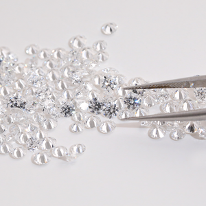 Diamante Sintético Cultivado en Laboratorio, Corte Redondo, Color D, 0.15ct, 3.4mm de Diámetro, Certificado por Terceros, para Joyería - Product Image 5