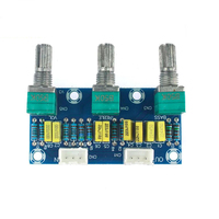 Carte de commande de tonalité passive XH-M802 Module de préamplificateur Audio Hi-Fi pour égaliseur de préampli de réglage des basses/aigus pour amplificateur