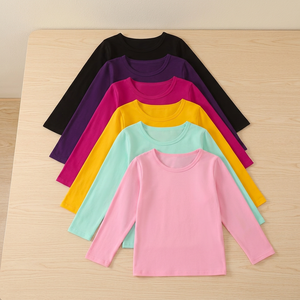 T-shirt unisexe à manches longues et col rond, imprimé motif, tricoté, écologique, respirant, anti-boulochage, séchage rapide, décontracté, grande taille - Product Image 2