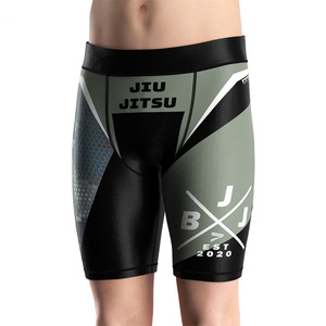 Shorts de compression sportifs sublimés OEM de bonne qualité, shorts de combat MMA personnalisés sublimés pour Nogi Grappling - Product Image 5