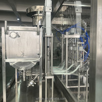 Machine de capsulage de remplissage de poche de bec de sauce tomate de purée de jus rotative Doypack