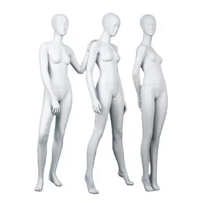 Yeni moda marka vitrin insan giyim modelleri tam vücut modelleri ayarlanabilir kadın giyim modelleri özelleştirme