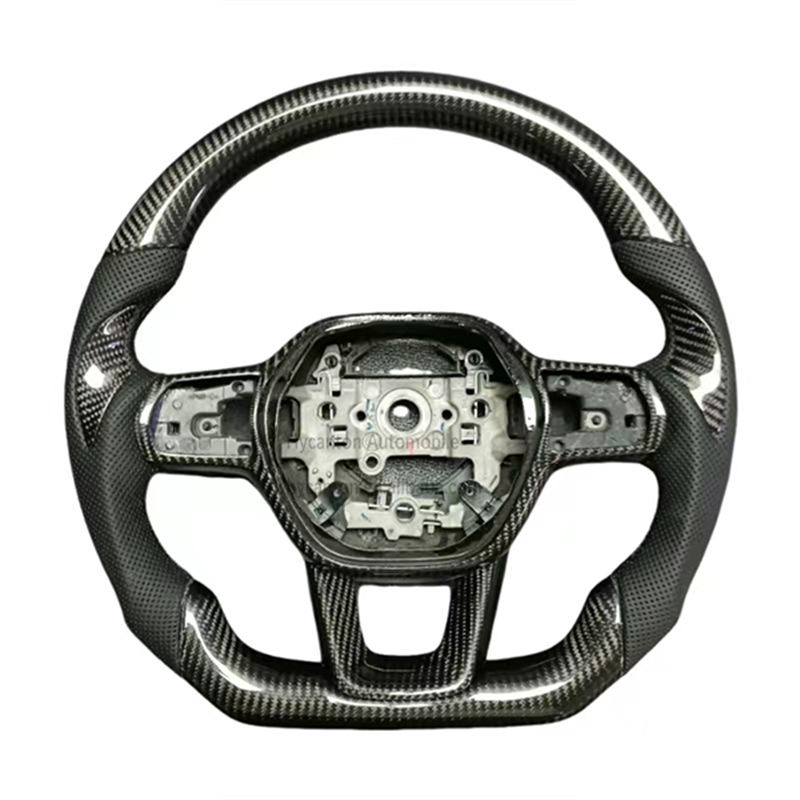 Carbon Fiber+Perforated Leather+Grip Patch