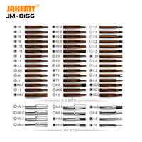 61-en-1 Kit de tournevis portable de précision multi-usages durable S2 CR-V en acier chromé OEM avec embout magnétique et barre d'extension flexible