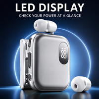 Auriculares con Clip para Cuello K91 2026, Reducción de Ruido ENC, Pantalla LED, 90H de Reproducción, 600H en Espera, Carga Rápida Tipo-C