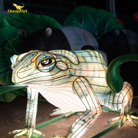 Fabrikverkauf Animatronische Laterne Schmetterling LED-Seidenlaterne mit Bunten Lichtern