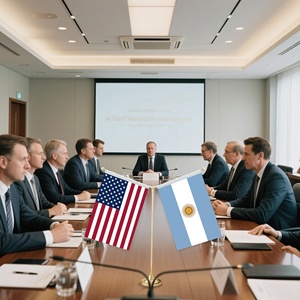 Bandera Argentina Patrón Bandera de mesa Rayas azules y blancas y <span class=keywords><strong>sol</strong></span> Evento deportivo Escritorio de observación Bandera alegre - Product Image 4
