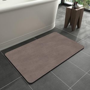 Alfombrillas de Baño Minimalistas de Gamuza Delgada, Lavables, de Secado Rápido, Súper Absorbentes, Antideslizantes y Ecológicas - Product Image 1
