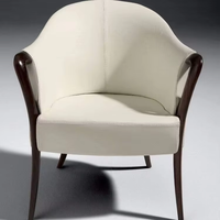 Fauteuil moderne Fauteuil de luxe en tissu Fauteuil de style américain Canapé pour une personne Salon design Chaise longue de loisir Mobilier
