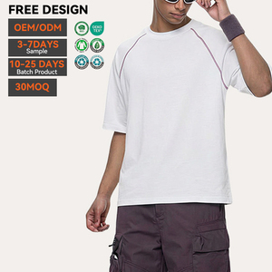 Wholesale Athletic Sports T-shirt Quick Dry <b>Stretch</b> Fabric Training Tee Fitness Streetwear Custom Logo <b>Men</b> T Shirt - Product Image 2