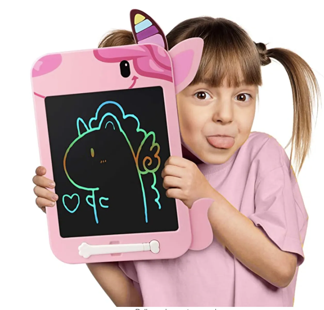 Educational Cartoon Toys Kids Electronic Drawing Board 10.5 Inches LCD Writing Tablets Digital Erasable Sketch Pad Magic Doodle
