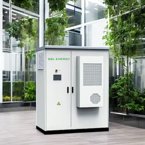 GSL ENERGY 215kwh Renewable Solar Energy Hybrid Grid BESS System Off Grid Solar Storage System For Commercial Industrial Use