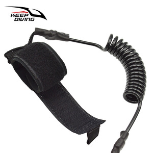 สายรัดกระดานโต้คลื่น Keep Diving แบบยืดหยุ่น TPU พร้อมหัวเข็มขัดรับน้ำหนักได้ 10 กก. สำหรับบอดี้บอร์ดและกีฬาทางน้ำ รุ่น Unisex JB-A31 - Product Image 3